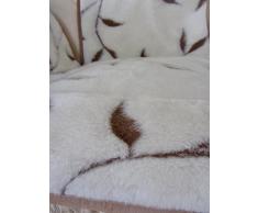 Alpenwolle Sesselschoner Zweige, Sesselschoner, Sesselauflage, Überwurf, 100% Wolle