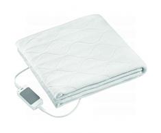 Elektrisches Wärmeunterbett mit 3 Heizstufen und Überhitzungsschutz Wärmbett Unterbett Bett Wärme (maschinenwaschbar + Abmessungen: ca. 70 x 150 cm)