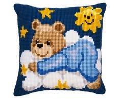 Vervaco Kreuzstichkissen/Stickkissen inklusive Material