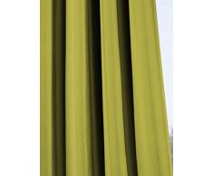 heimtexland Gardine XXL Dekoschal Blickdicht Verdunkelungsgardine Thermogardine HxB 245x275 cm Kälte- und Wärmeisolierung …auspacken, aufhängen, fertig! Vorhang Typ139