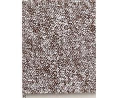 Schlingen Teppich in der Farbe braun erhältlich | Teppichboden verfügbar in der Breite 500cm & in der Länge 500cm | Bodenbelag wird als Meterware geliefert | Belastungsklasse (BK22)