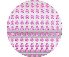 GDMING Perlenvorhang Tür-Fadenvorhänge Dekoration Panel Bildschirm Innen- Gardine Raumteiler Türöffnung Balkon, Anpassbar (Color : Pink, Size : 111strands-90x200cm)