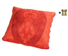 Harald Glööckler Designer Verwandlungskissen Engel Rot + Casa Padrino Luxus Barock Bleistift mit Kronendesign
