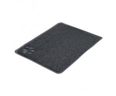 Trixie 40381 Vorleger für Katzentoiletten, PVC, 37 × 45 cm, anthrazit