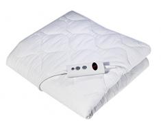Promed Ubs-2.4 Wärmeunterbett mit 10 Temperaturstufen und Schnellheizung Turbo Heat 120 Watt mit Abschaltautomatik und Uberhitzungsschutz, 150 x 70 cm, weiß