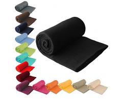 CB Home & Style Fleecedecke Uni 130 x 170 cm Creme