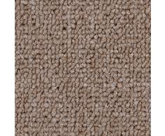 Teppichboden Auslegware | Schlinge gemustert | 400 und 500 cm Breite | dunkel-beige | Meterware, verschiedene Größen | Größe: 3 x 4m