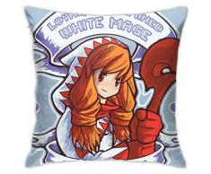 zjipeung LOZ Bumerang Buntglas Quadratischer Kissenbezug Überwurf Kissenbezug Sofa Auto Kissen Indoor Dekoration Stuhl Kissenbezug