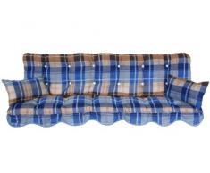 Polsterauflage Gartenstuhlauflage Modell 580 (180x50 cm Hollywoodschaukelauflage)