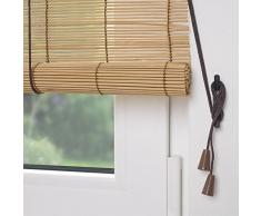 Liedeco Bambus-Rollo 80 x 160 cm, Natur