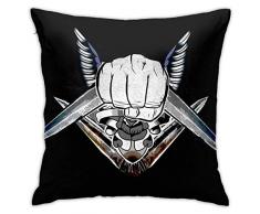 SunJingJingRTUJ Bumerang Interessante quadratische Kissenbezug Throw Pillow Sofa Kissen Autokissen Perfekte Dekoration