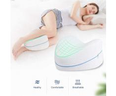 GTKY Bein-Knie-Positionierer, Bein-Knie-Kissen, Memory Foam-Beinstützkissen, Zur Entlastung Von Unterschenkel, Rücken, Knieschmerzen, Schwangerschaft