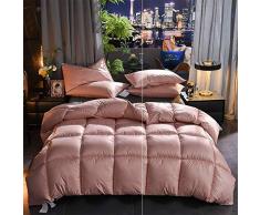 Almondcy daunen bettdecke,Duvet 95 weiße Gänsedaunen Winter Steppdecke verdickt Temperaturregelung einzigen Doppelschüler Schlafsaal Frühling und Herbst Quilt Winter Quilt Kern-180 * 220 cm 3000 g_9