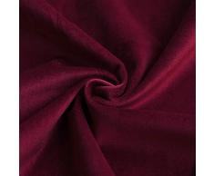 MIULEE Packung von 2, Purer Weicher Dekorativ Sofa Weihnachten Christmas Kissenbezug Kissenhülle Set Kissen Fall Weihnachtsdekoration für Sofa Schlafzimmer Auto Wein Rot 18 x 18 inch 45 x 45 cm