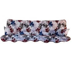 Polsterauflage Gartenstuhlauflage Modell 100 (150x50 cm Hollywoodschaukelauflage)