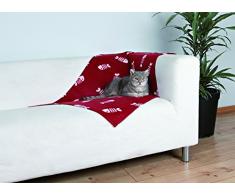 Trixie 37193 Fleecedecke Beany, 100 × 70 cm, bordeaux