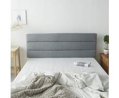 YXYDNPY Dreieckkissen Bett,Leinenstoff,Dick,Lesen kopfkissen Rückenlehne,Abnehmbar,Dreieckkissen Groß,Vier Jahreszeiten Zur Verfügung,180x55cm-A