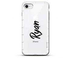 Luxendary Designer, 3D-Druck, modisch, hochwertig, Air-Pocket Kissen, Name: Ryan, Handschrift-Stil, farblos