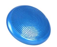 AllRight Ballsitzkissen Balancekissen inkl. Pumpe 33cm Durchmesser Sitzballkissen Luftkissen Balance Pad Noppenkissen Core Fitness Koordinations und Rückentraining