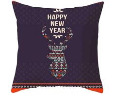 Staresen Kissenbezug 45x45cm Kissenbezuge Weihnachten Kissenhülle Dekokissen Pillow Covers Sofa Kissenbezug Home Dekoration Bettwäsche Für Autos Baumwolle Leinen Home Taillen Kissenbezug