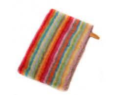 Cawö - Waschhandschuh Lifestyle 7008 - multicolor 25 - Größe 16 x 22 cm