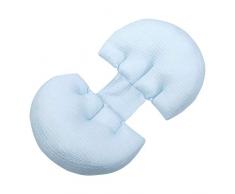 kinnter Schwangerschaftskissen Keil für Mutterschaft - Baumwolle Mutterschaft Keil Kissen für Seitenschlaf, Neugeborene Liege Schwangerschaft Seitenschläfer Kissen für Bauch Unterstützung