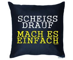 bedrucktes Sofa Kissen cooles lustiges Geschenk Dekokissen Couchkissen Bett Geburtstag Weihnachten