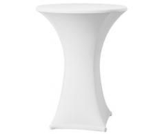 Stehtischhusse Stretch Husse für Stehtisch, Durchmesser: 80 cm (Bordeaux)