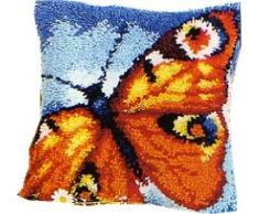 Vervaco PN-0014174 Knüpfkissen 3608 Schmetterling