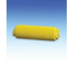 Nackenrollenbezug Frotteegelb, für Rollen 50 cm