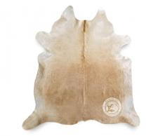 Sunshine Cowhides Teppich aus Kuhfell, Farbe: Beige, Größe Circa 240 x 220 cm, Premium - Qualität von Pieles del Sol