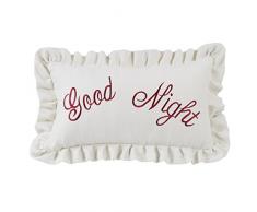 HiEnd Accents Bandera Good Night Stickkissen, 14 x 24 cm