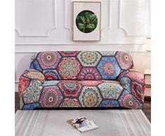 Youjoy Sofabezug Sofaüberwürfe Muster für L-Form Sofa Elastische Stretch Sofabezug,Set für 1-4 Sitzer Sofa