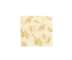 Kongnijiwa 3PCS / Set Wiederverwendbare Lebensmittel-Verpackung Dichtung Dichtung Essen Lebensmittel Frischhalten Wrap Deckelbezug Stretch Vacuum Beeswax Cloth Küchenhelfer