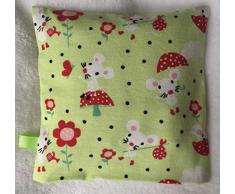 Kleines Relaxkissen Melisse für Kinder, Kräuterkissen,natur Kinder, Gute Nacht Kinder, Baby