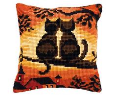 Vervaco Kreuzstichkissen/Stickkissen inklusive Material