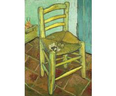 Flickenteppich 3D-Hologramm-Grußkarten, National Gallery-Van Gogh's,