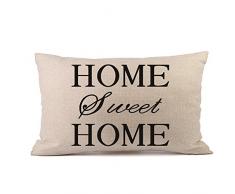 FeiliandaJJ Pillowcase Christmas, kissenhülle Kopfkissenbezug Rechteckig Weihnachten Dekoration Kissenbezug Super weich Sofakissen für Wohnzimmer Sofa Bed Home,30x50cm (G)