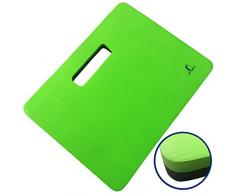 Navy Penguin Kniekissen - 2 Schaumschichten - Kniebrett für Garten, Badewanne, Arbeit, Beten und vieles mehr - Kniematte für Gartenarbeit, Sport & Yoga - Komfortable Größe 43 x 33 x 3 cm