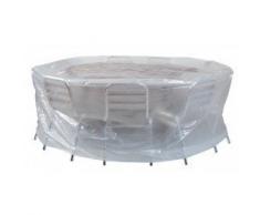 RIBILAND 07352 Stuhlhusse Tisch-/rund transparent