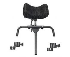 CANDYANA Nackenstütze Rollstühle Kissen Kopfpolsterung Rollstuhl Kopfstütze Aluminiumlegierung Kopfstütze Einstellbereich 350Mm-500Mm