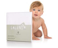 Laleni wasserdichte Molton Matratzenauflage - atmungsaktiver Matratzenschutz, 100% Baumwolle, 50x70cm