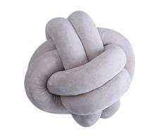 Minuya Knot Kopfkissen Kissen Nordische Einfachheit Kreativität Geknotetes Kissen Mode Schöne Cartoon Knoten Ball Kissen Dekor Bett Zimmer