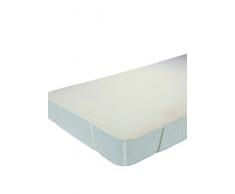 Bierbaum Matratzenschoner Molton-Auflage Premium, 100% Baumwolle, natur, Made in Germany, 100x200 cm