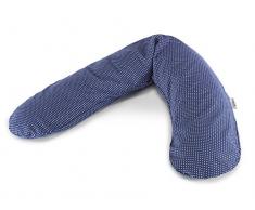 Theraline das Original-Stillkissen mit Mikroperlenfüllung inkl. Feinköperbezug (77 Punkte Marine)