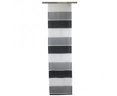 Gözze Schiebevorhang, Blickdicht, 60 x 245 cm, Casablanca, Schwarz, 66016-99-6045