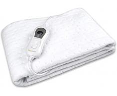 Medisana HU 665 Wärmeunterbett, Abschaltautomatik, Überhitzungsschutz, 3 Temperatursstufen, waschbar, Matratzenheizung für alle gängigen Matratzen geeignet, 150 x 80 cm
