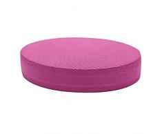 PPangUDing Balancekissen Fitness Sport Balance Matte Yoga Stabilitätstraining Fitness Übung Stabiles Übungskissen Für Verbessertes Gleichgewicht Koordination Und Stabilität Yogamatte (Rosa)