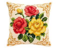 Vervaco Kreuzstichkissen/Stickkissen inklusive Material