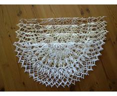 Häkeldecke 42cm Baumwolle gehäkelt